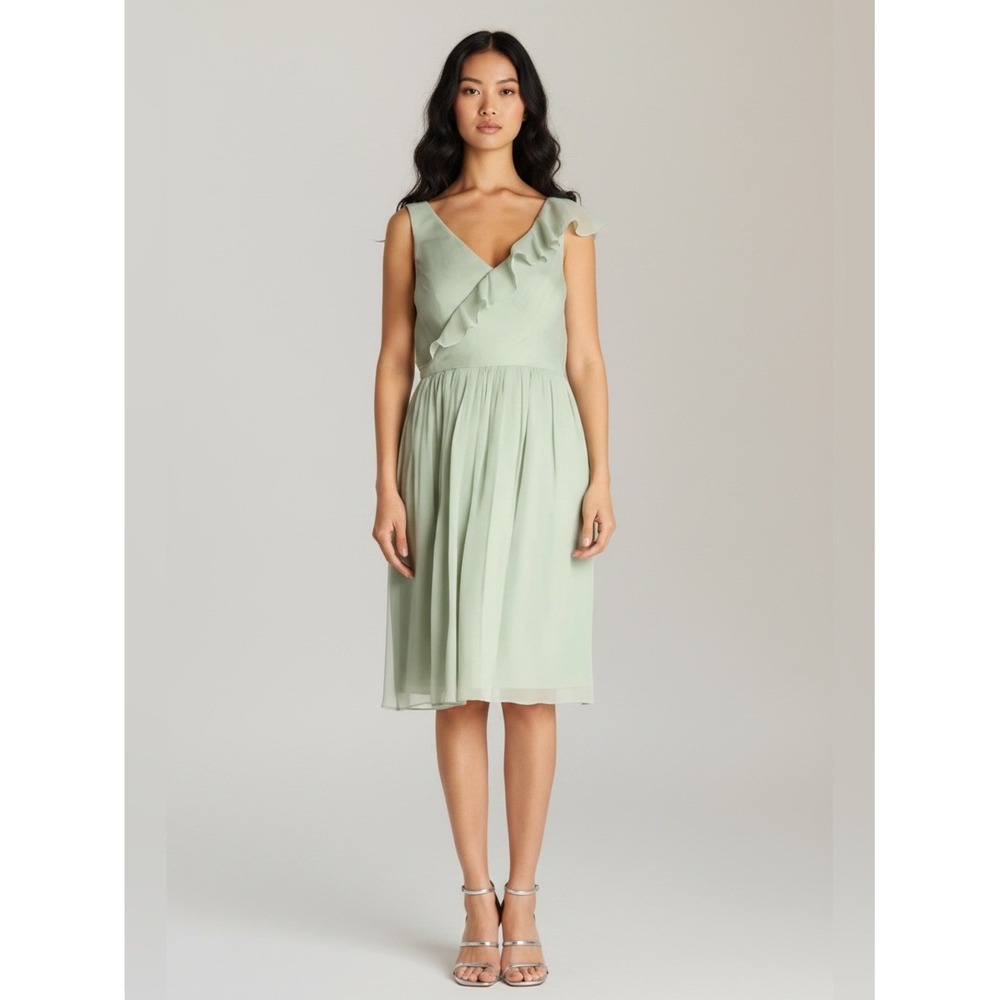 NWT Silk J Crew Baby Doll Dress fairycore angelcore midi 2 etherial romantic